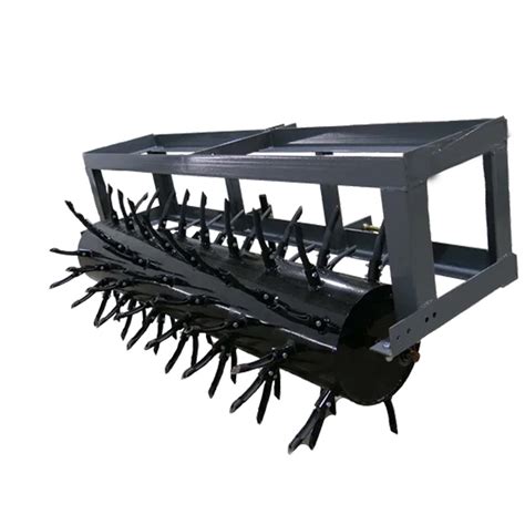 skid steer core aerator|tractor basics aerator.